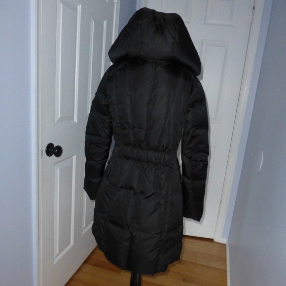 Down Jacket w/ Detachable Hood Black | Size S - Picture 2 of 8